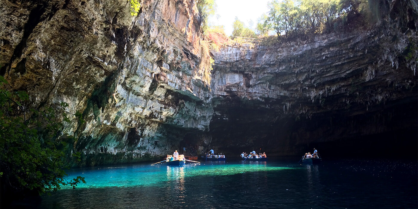 Melissani Lake Kefalonia